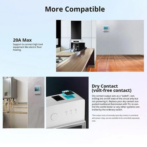 Sonoff Th Elite 20a/16a Wifi Switch Smart Temperature 1