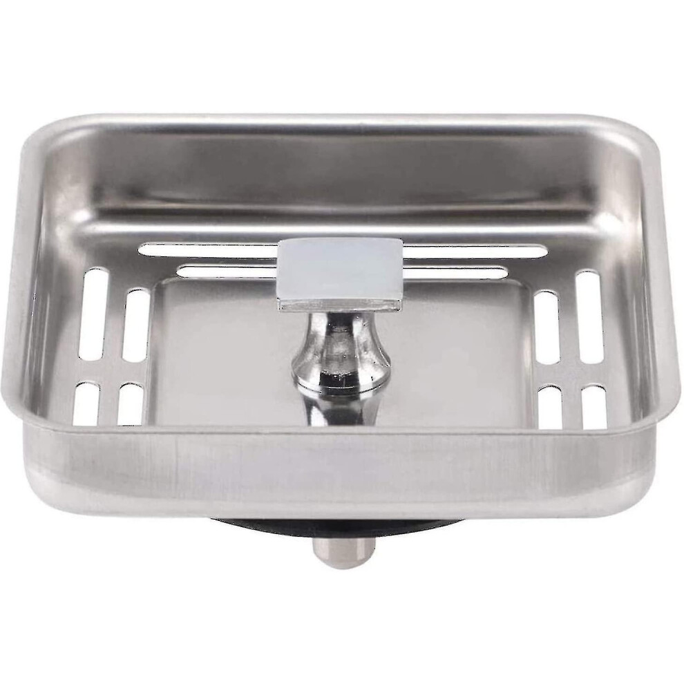 Square Sink Water Stop Column Stainless Steel Anti-blocking Net Kitchen Sink