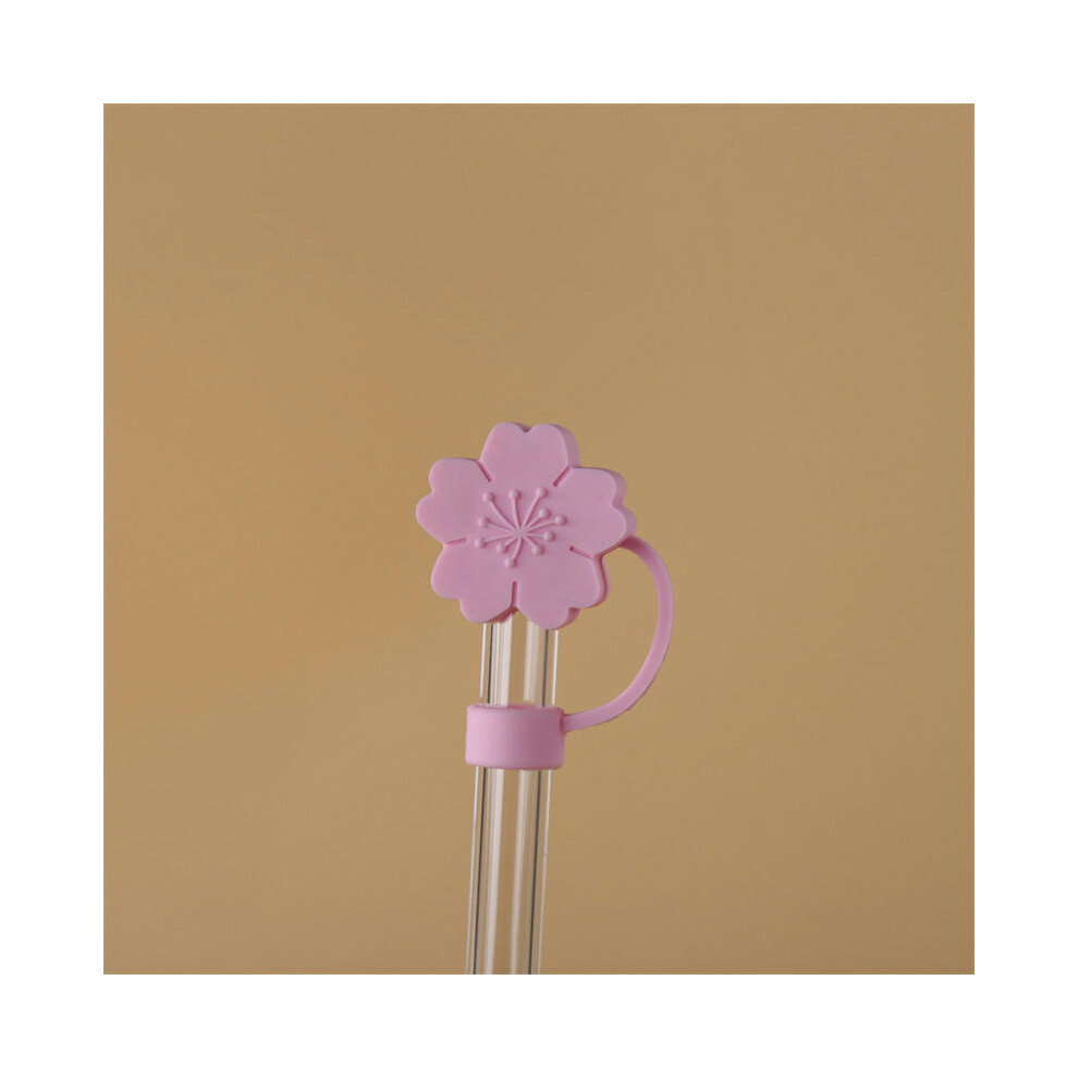 (Pink cherry blossom) Stanley cup straw cap 10mm (more than 5 pieces -50% postage)