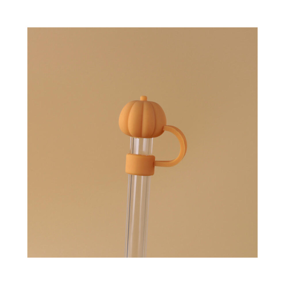 (Yellow Pumpkin ) Stanley cup straw cap 10mm (more than 5 pieces -50% postage)