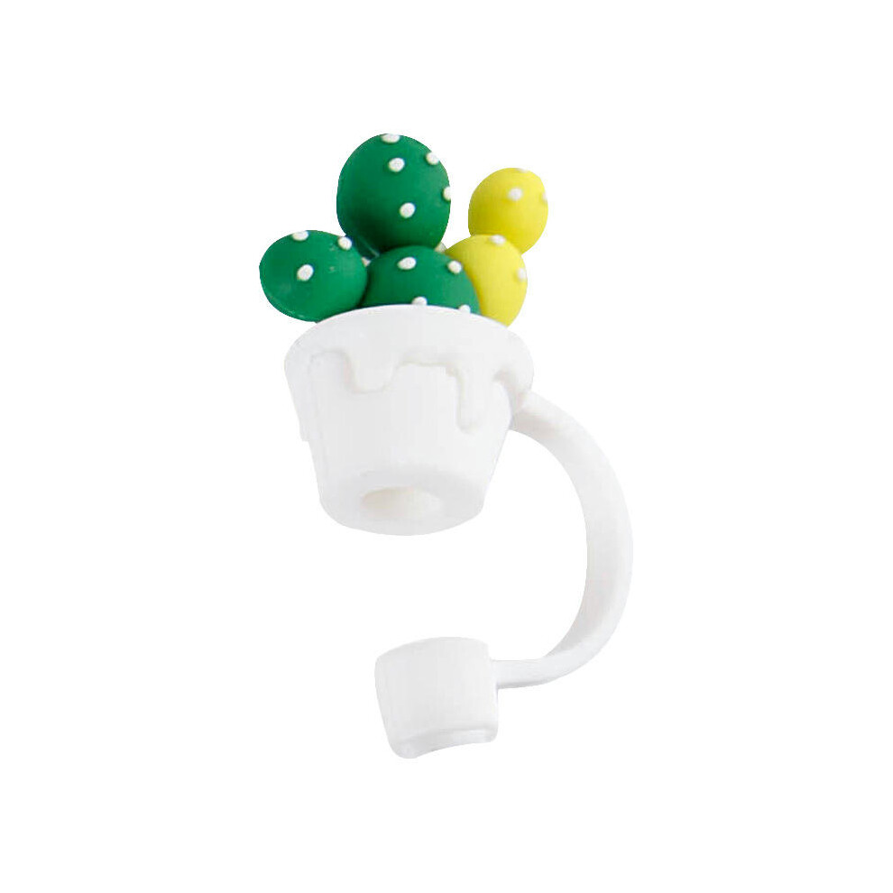 (Yellow green cactus) Stanley cup straw cap 10mm (more than 5 pieces -50% postage)