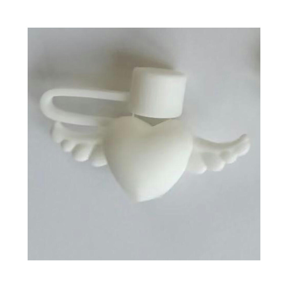 (White wings) Stanley cup straw cap 10mm (more than 5 pieces -50% postage)