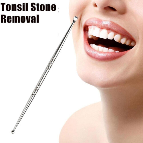 Tonsil Stone Removal Pick Tonsillolith Tool Stainless Steel Oral 2
