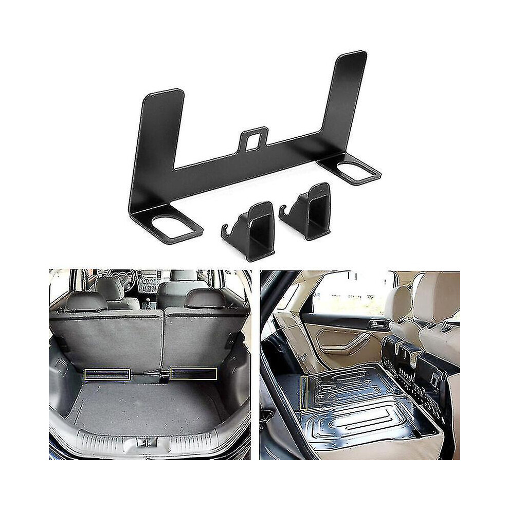 Universal Car Child Seat Restraint Anchor Mounting Kit For Isofix Belt Connector, Black