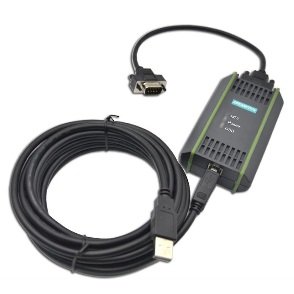 USB Programming Cable for S7-200/300/400 PLC RS485 Profibus MPI Communication Replace 6ES7972-0CB2