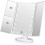 Vanity Mirror, 3 Side Vanity Mirror Tabletop Mirror With 21 Led Foldable Di 1
