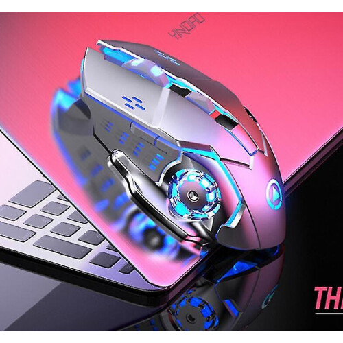 Wireless Gaming Mouse, Rechargeable Silent Click Mice, Changing 2
