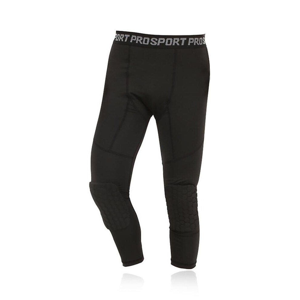 With Knee Pads For Men Protective Gear Compression Cycling Basketball Pants