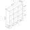 URBN Living (Sapphire) 9 Cube Square Bookcase With Legs Cabinet Storage 5