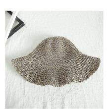 Womens Sun Hats Wide Brim Summer Beach Hat For Women Foldable Travel Straw Hat