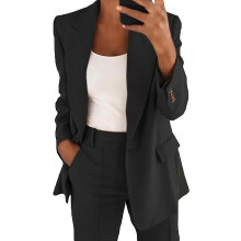 Yynuda Womens 2pce Light Suit Blazer trousers