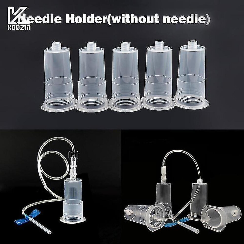 10pcs Butterfly Needle   Vacuum Needle Holdersafety Blood Collection Set Blood Draw Scalp Vein Set
