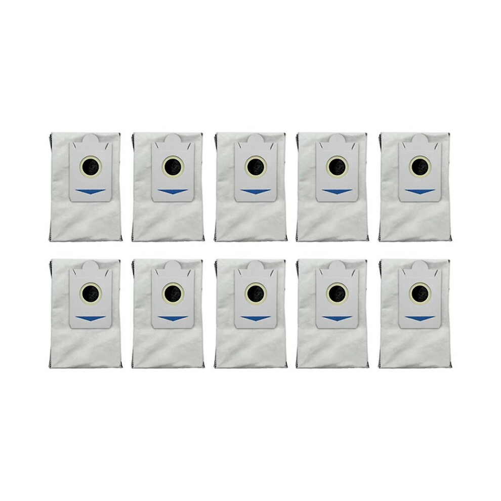 10pcs Dust Bags For Deebot X2 / X2 Pro Robot Vacuum Cleaner Parts Activated Carbon Sterilization Ga