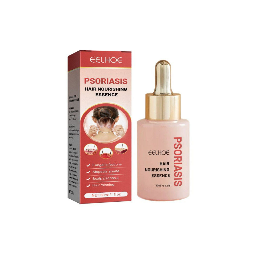 Mdsrjone (30Ml) Psoriasis Hair Nourishing Essence Deep Cleansing Scalp Anti-Dandruff Hair Care Solution
