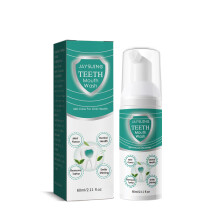 (60ml) Foam Teeth Cleansing Mousse Deeply cleans tooth stains, cares for gums, and freshens breath
