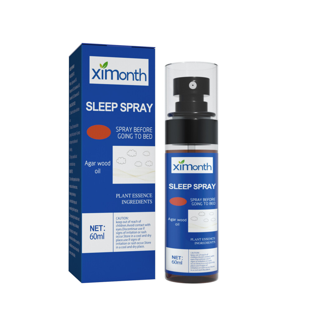 Xylfly (60Ml) Sleep Spray Relax Body And Mind, Relieve Insomnia, Body Stress, Aromatherapy Sleep Spray