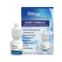 (13ml) Cooling Eye Drops Relieve Eye Fatigue, Dry Eyes and Overuse Eye Drops
