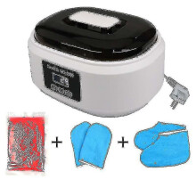 200w Paraffin Heat Therapy Bath Wax Pot Warmer For Hand Foot Beauty Gray