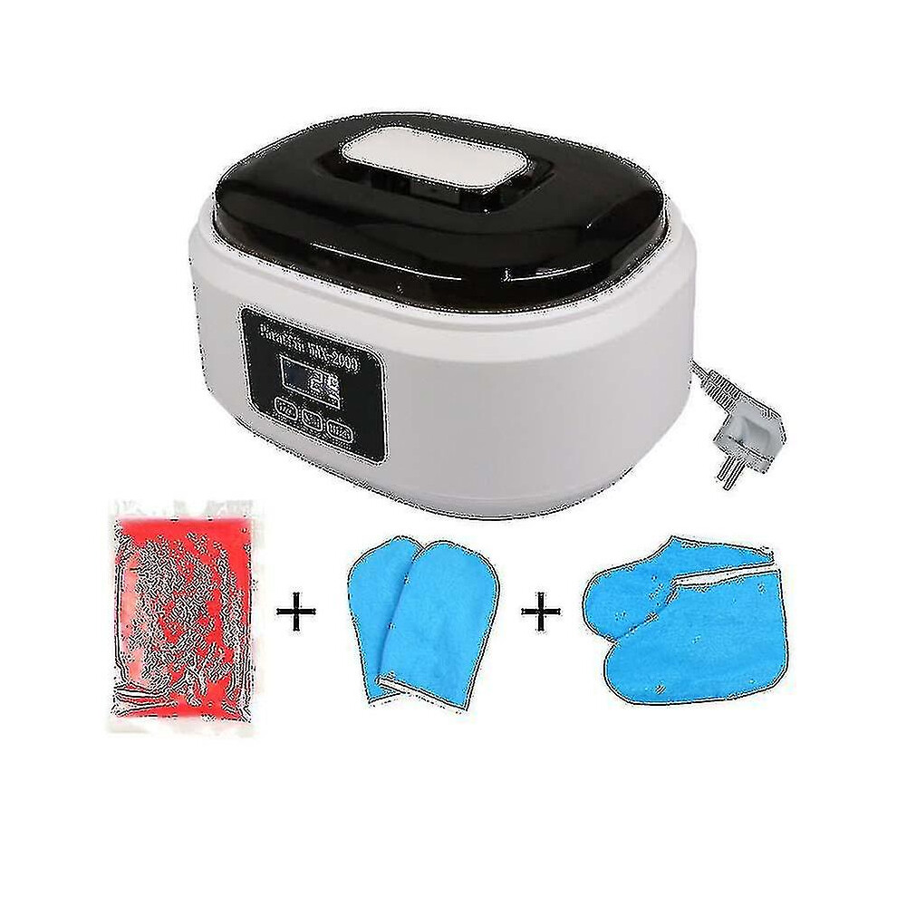 200w Paraffin Heat Therapy Bath Wax Pot Warmer For Hand Foot Beauty Gray-image-OPC-PDWWG8N-NEW