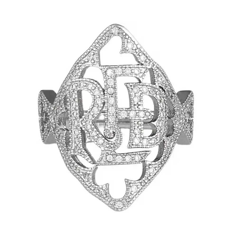 Taylors The Swifts Rings Singers Peripheral Sterling Silver Material High Quality Jewelry RED Ring Finger Accessories Adjustable
