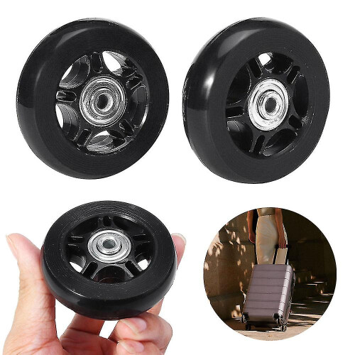 2pcs Suitcase Replacement Wheels 80mm*24mm