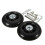2pcs Suitcase Replacement Wheels 80mm*24mm 2