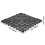 VEVOR Tapis de Drainage Modulaire VEVOR, 12 Pack 12" x 12" Tapis Interlockables en PVC 8