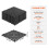 VEVOR Tapis de Drainage Modulaire VEVOR, 12 Pack 12" x 12" Tapis Interlockables en PVC 7
