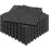 VEVOR Tapis de Drainage Modulaire VEVOR, 12 Pack 12" x 12" Tapis Interlockables en PVC 1