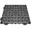 VEVOR Tapis de Drainage Modulaire VEVOR, 12 Pack 12" x 12" Tapis Interlockables en PVC 10