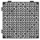 VEVOR Tapis de Drainage Modulaire VEVOR, 12 Pack 12" x 12" Tapis Interlockables en PVC 9