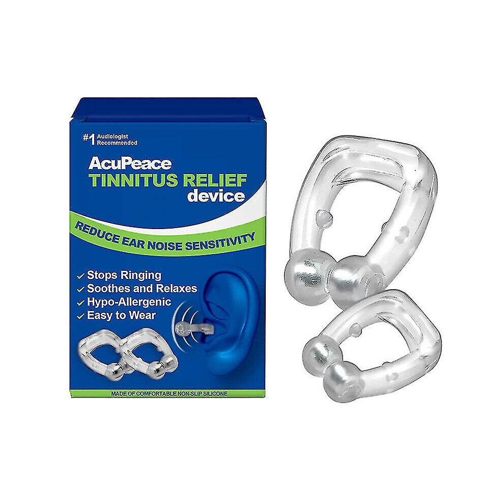 2x Tinnitus Relief Device For Ringing Ears Stop Ear Ringing For Men Women