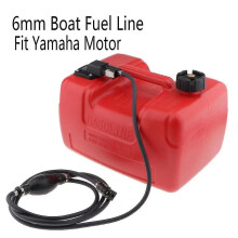 300cm Boat Fuel Line Hose 6mm Gas Hose Connector Outboard Boat Engine Petrol Tank Connectors Kit Fo