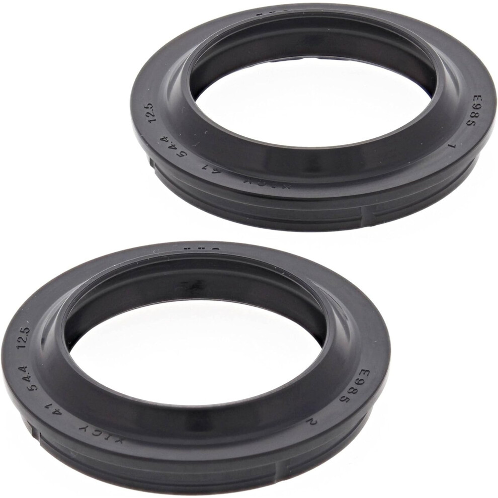 All Balls Racing 57-115 Fork Dust Seal Kit Compatible With/Replacement For Buell Honda Kawasaki Suzuki Yamaha 6935462214495