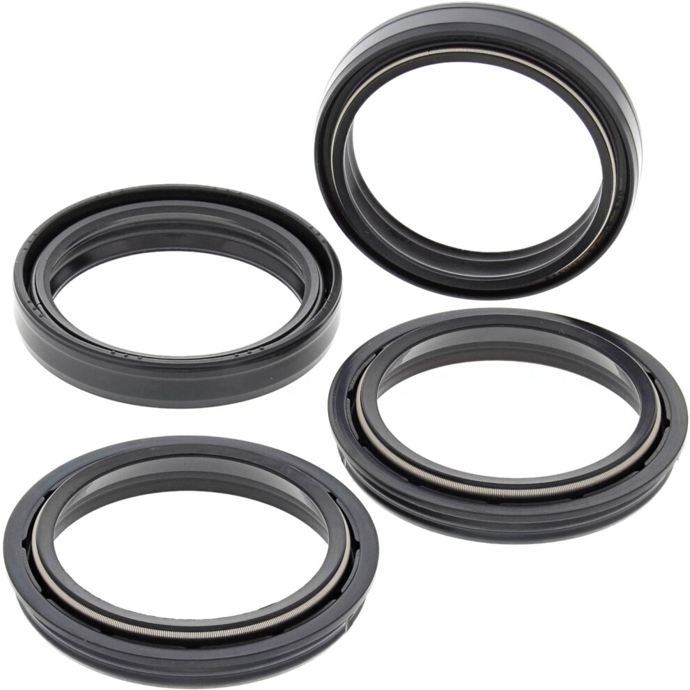 All Balls Racing 56-142 Fork & Dust Seal Kit Compatible With/Replacement For Buell Honda Husqvarna Kawasaki Suzuki 6935462214600