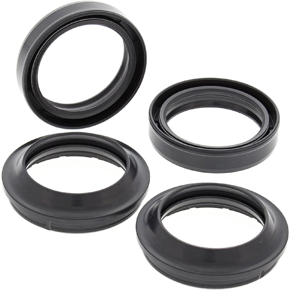 All Balls Racing 56-156 Fork Seal & Dust Seal Kit Compatible With/Replacement For Yamaha Fz6r 2009-2015, Fzr1000 1994-1995 6935462214631