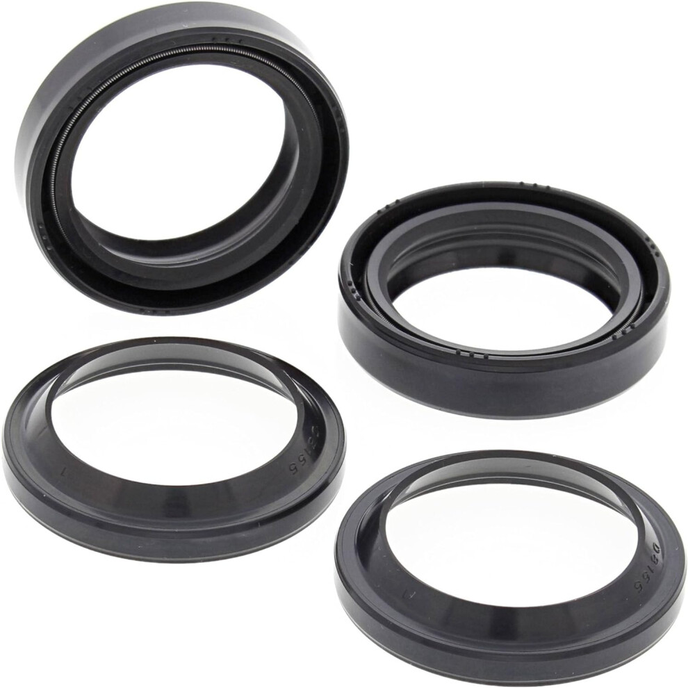 All Balls Racing 56-120 Fork And Dust Seal Kit Compatible With/Replacement For Honda Kawasaki Yamaha 6935462214839