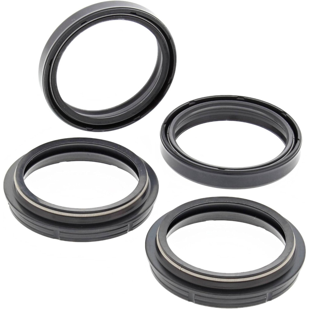All Balls Racing Fork Seal & Dust Seal Kit Compatible With/Replacement For Honda Crf450r 13-16, Kawasaki Kx450f 56-167 6935462214969