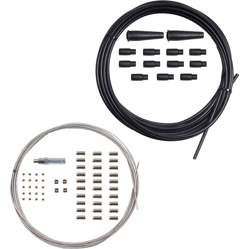 Motorcycle Universal Throttle Cable Repair Kit, Build Your Own Throttle Cable Kit, Diy Throttle Cable Compatible With Atv Utv Yamaha Honda Bmw 6935462215379