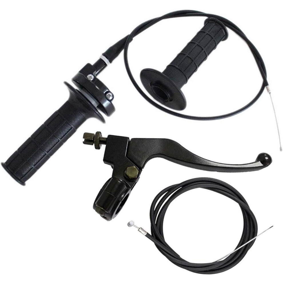 Liyyoo Throttle Cable, Twist Throttle, Right Brake Lever And Handle,Brake Cable, For Mini Bike Xr80 Xr100 Crf70 Crf80 Crf100 Pit Dirt Motor Bike 6935462215713