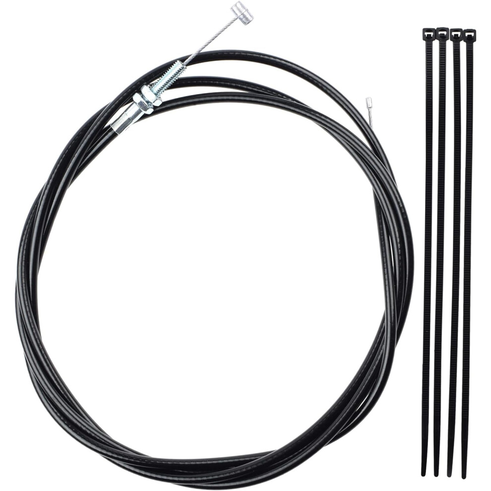 75" Universal Go Kart Throttle Cable For 90Cc 110Cc 125Cc 250Cc Gas Scooter, Go Kart, Kandi, Mini Bike, Dirt Bike Buggy Lawn Mower Heavy Duty Parts 6935462215751