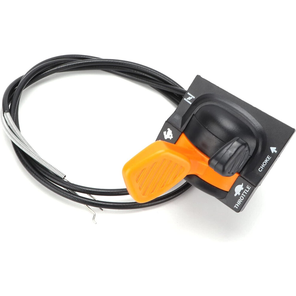 For John Deere Throttle Lever Throttle Choke Lever With Cable Am140333 Throttle Choke Control Lever Cable Assembly Replacement For John Deere X305r X3 6935462215935