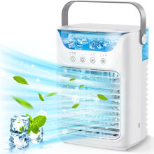 Portable Air Conditioners Fan Mini Air Conditioner With 3 Speeds Air Cooler With Humidifier For Room Bedroom Office Desk Durable