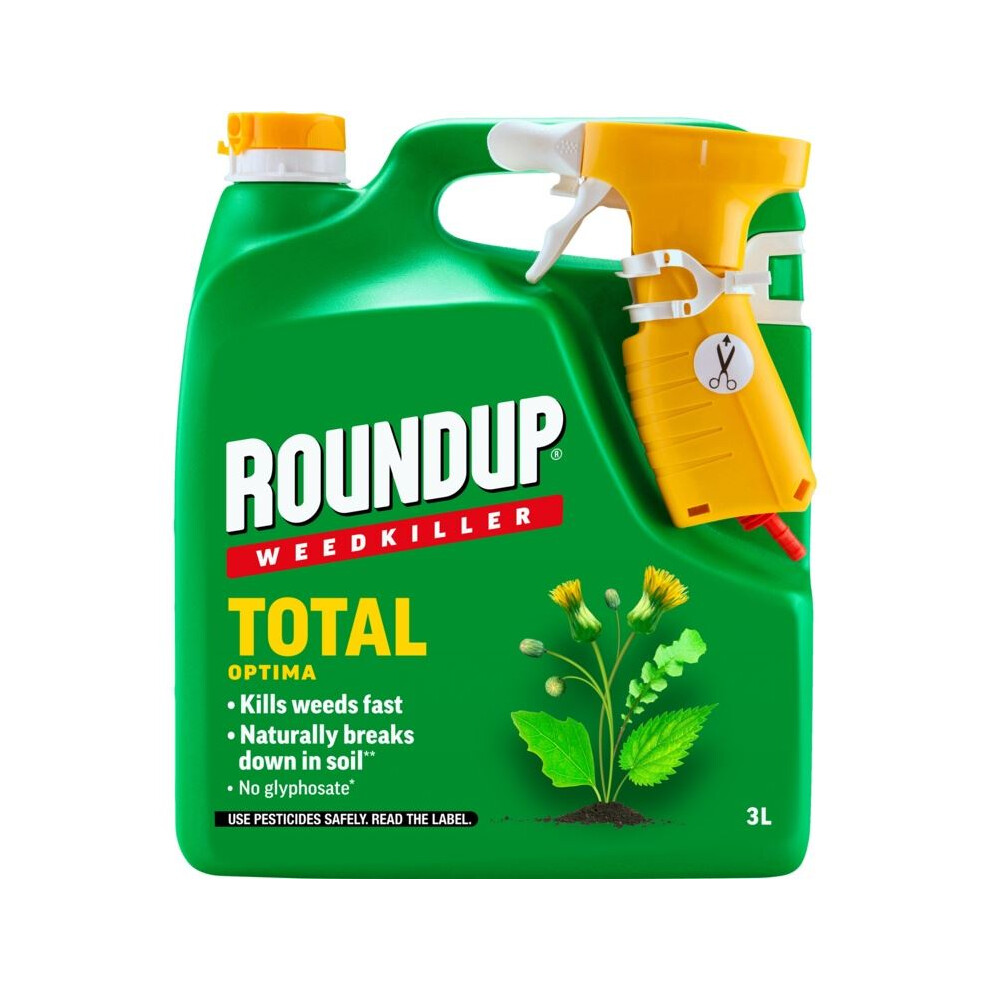 Roundup - Total Optima Weedkiller - 3L RTU