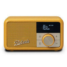 (Sunburst Yellow) Roberts Revival Petite 2 DAB/DAB+/FM Digital Radio