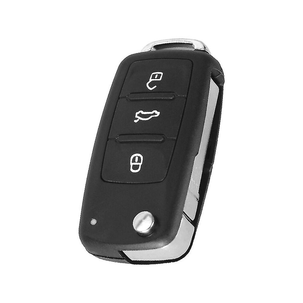 3 Button Folding Remote Key Fob Cover Case For Tiguan Golf Sagitar Polo Mk6 6262875238672
