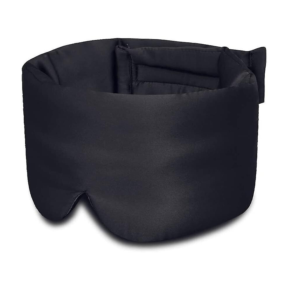 100% Mulberry Silk Sleep Mask Eye Mask With Adjustable Headband For Men