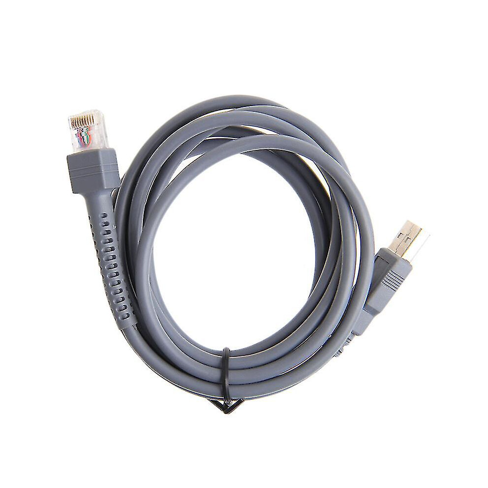 2M Symbol Barcode Scanner Usb Cable Ls1203 Ls2208 Ls4208 Ls3008 Cba-U01-S07zar 6262875239273