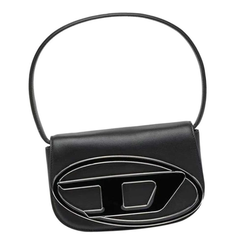 Womens Shoulder Bag Trendy Lightweight Clutch Purse Pu Leather Underarm Bag Black