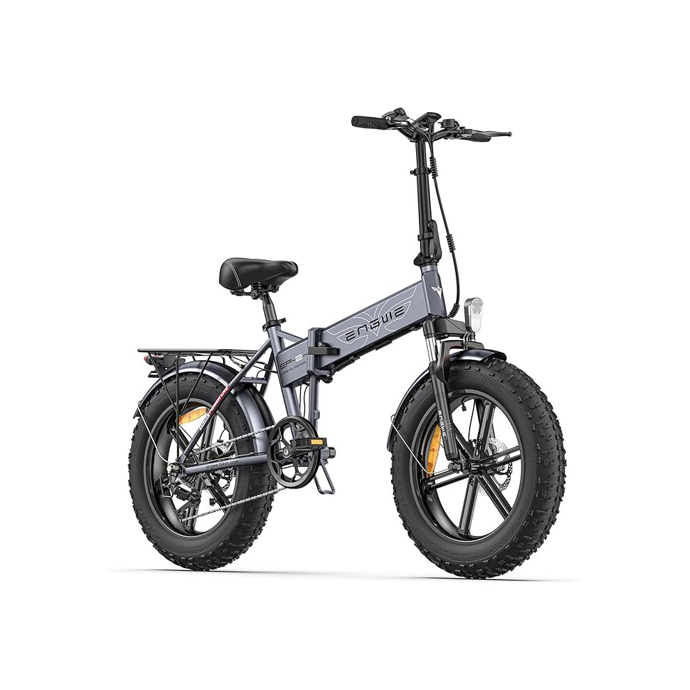 ENGWE EP-2 Pro Electric Bicycle 75OW Fat Tire E-Folding Bike 20" 100KM